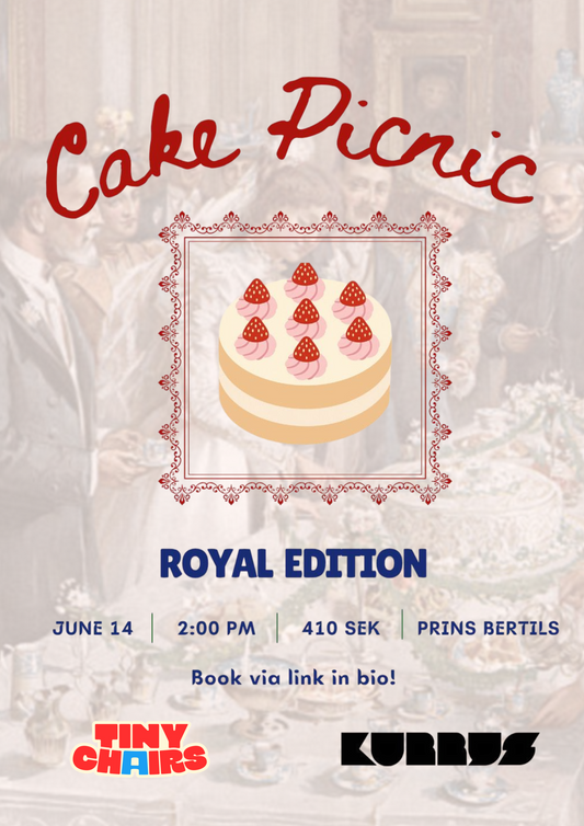 Cake Picnic - Royal edition: Kurry's x Prins Bertils boulehall
